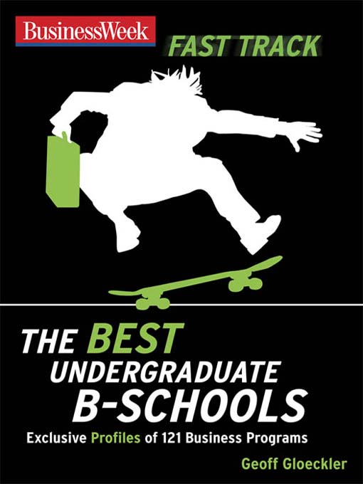 Cover image for The Best Undergraduate B-Schools